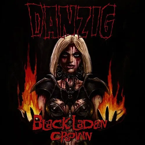 Danzig - Black Laden Crown vinyl record cover