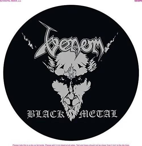 Venom - Black Metal vinyl record cover