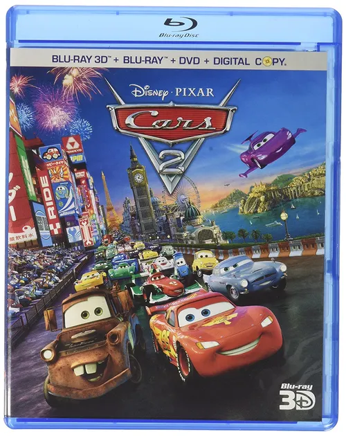 Cars [Disney Movie] - Cars 2 (Five-Disc Combo: Blu-ray 3D / Blu 