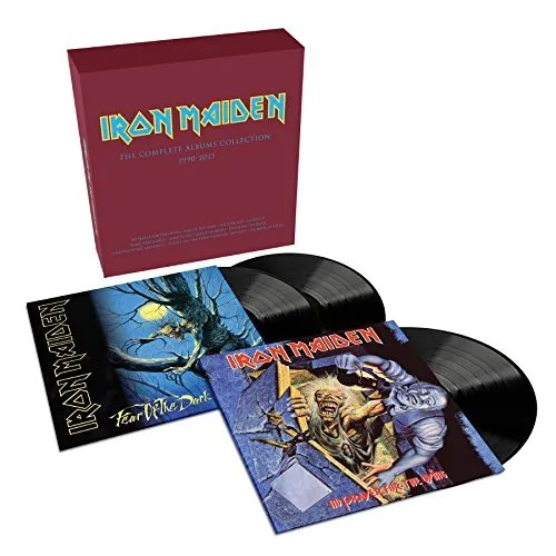 Iron Maiden - The Complete Albums Collection 1990 - 2015 vinyl record cover