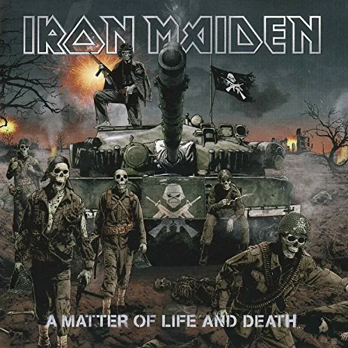Iron Maiden - A Matter of Life and Death (Remastered) vinyl record cover