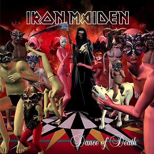 Iron Maiden - Dance Of Death vinyl record cover