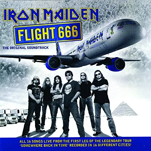 Iron Maiden - Flight 666 vinyl record cover