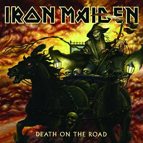 Iron Maiden - Death on the Road vinyl record cover