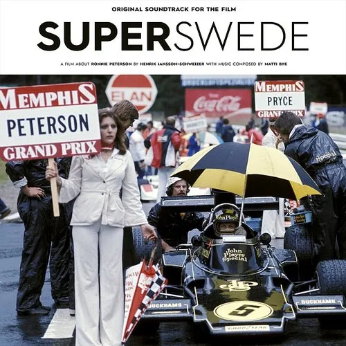 Matti Bye - Superswede (Original Soundtrack for the Film) vinyl record cover