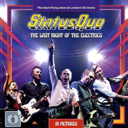 Status Quo - The Last Night Of The Electrics vinyl record cover