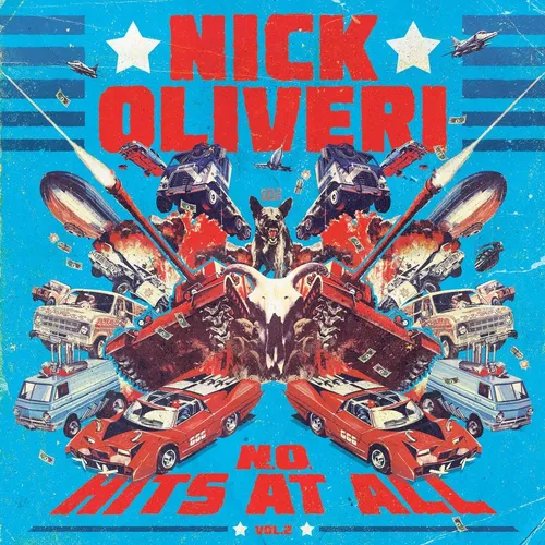 Nick Oliveri - N.O. Hits At All 2 vinyl record cover