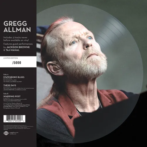 Gregg Allman - ... Live Picture Disc [10 Inch Vinyl]