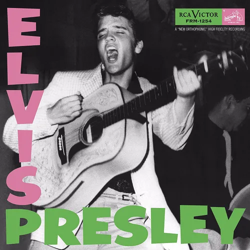 Elvis Presley - Elvis Presley (White Vinyl) vinyl record cover