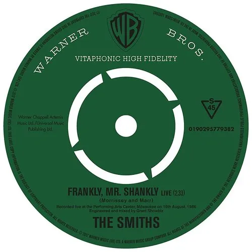 The Smiths - Frankly Mr. Shankly (Live) - Single