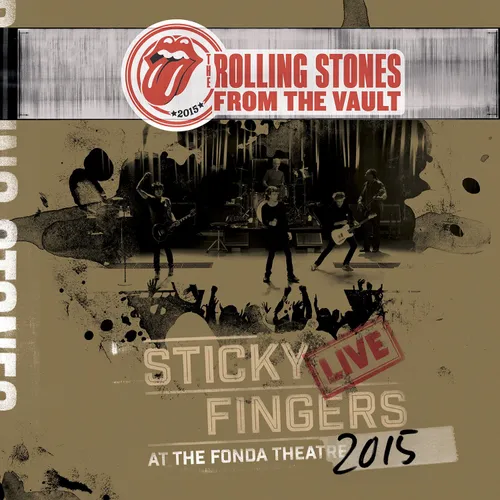 The Rolling Stones - From The Vault: Sticky Fingers Live at The Fonda Theatre 2015 vinyl record cover