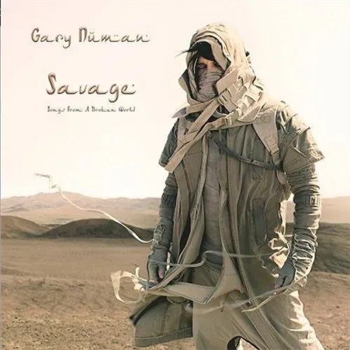 Gary Numan - Savage (Songs From A Broken World) vinyl record cover