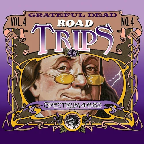 Grateful Dead - Road Trips 4 No.4 - Spectrum 4-6-82 vinyl record cover