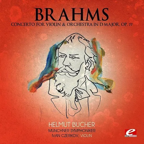 Brahms - Concerto Violin & Orchestra in D Major vinyl record cover
