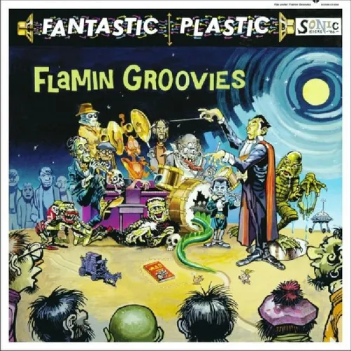 Flamin' Groovies - Fantastic Plastic vinyl record cover