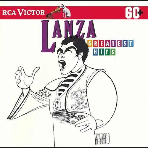 Mario Lanza - Greatest Hits vinyl record cover