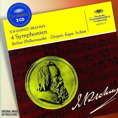 Berliner Philharmoniker - 4 Symphonies vinyl record cover