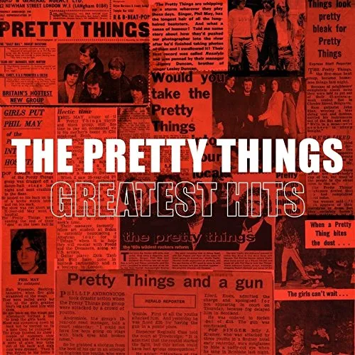 The Pretty Things - Greatest Hits vinyl record cover