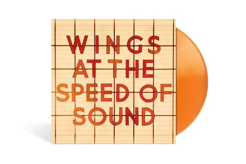Paul McCartney And Wings - At The Speed Of Sound [Indie Exclusive Limited Edition Translucent Orange LP]