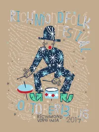 Richmond Folk Festival - 2017 Richmond Folk Festival Poster