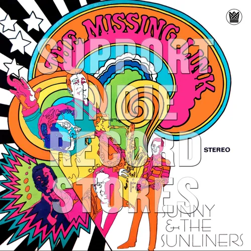 Sunny & The Sunliners - The Missing Link vinyl record cover