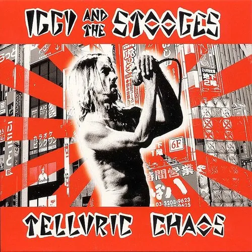 Iggy and The Stooges - Telluric Chaos (Uk) vinyl record cover