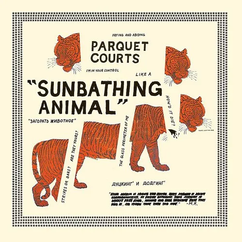 Parquet Courts - Sunbathing Animal vinyl record cover