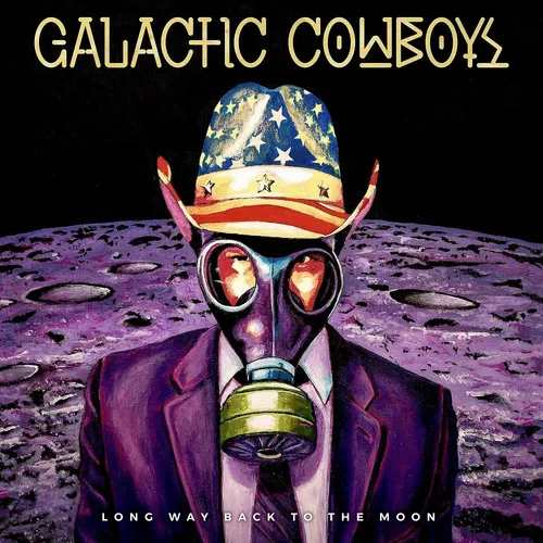 Galactic Cowboys - Long Way Back To The Moon vinyl record cover