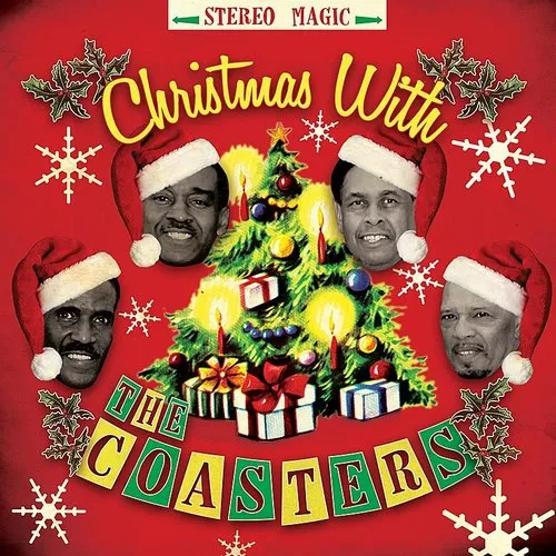 The Coasters - Christmas with the Coasters vinyl record cover