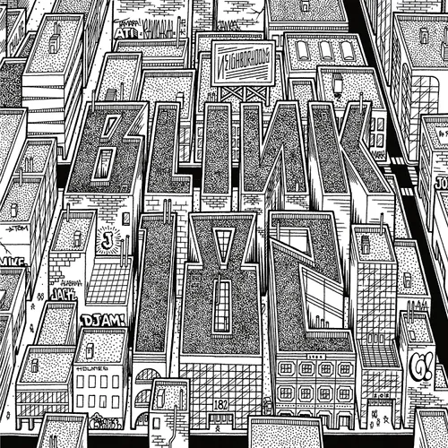 blink-182 - Neighborhoods vinyl record cover