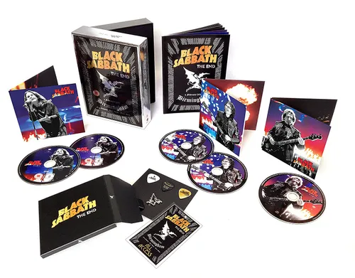 Black Sabbath - The End vinyl record cover