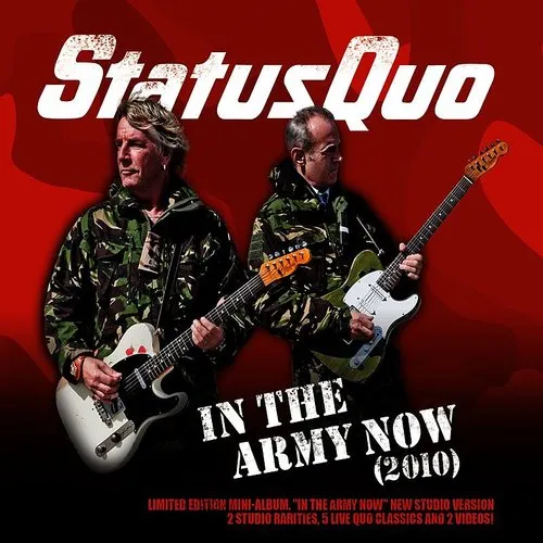 Status Quo - In the Army Now vinyl record cover