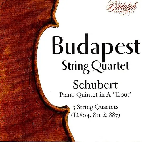 Budapest String Quartet: Schub