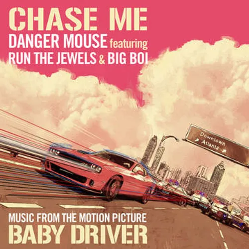 Danger Mouse Featuring Run The Jewels - Chase Me (Uk) vinyl record cover