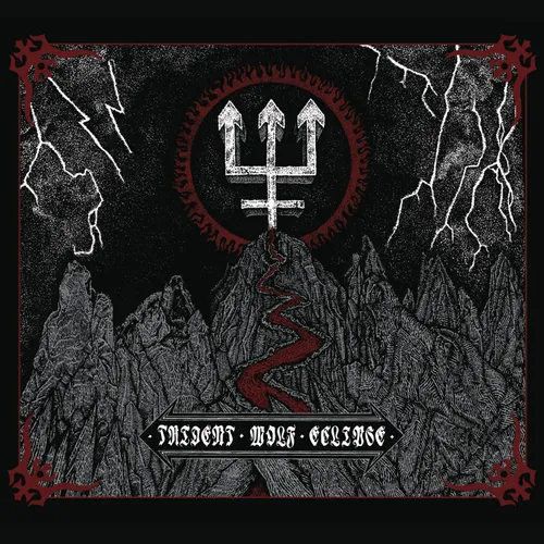 Watain - Trident Wolf Eclipse vinyl record cover