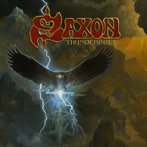 Saxon - Thunderbolt vinyl record cover