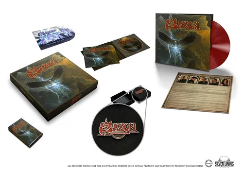 Saxon - Thunderbolt vinyl record cover