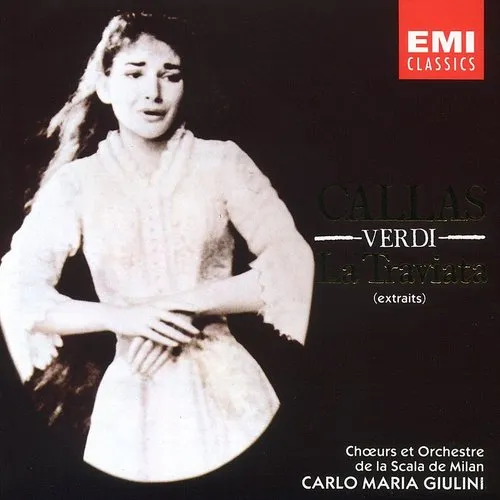 Maria Callas - Verdi: La Traviata (lisboa 27/03/1958) vinyl record cover