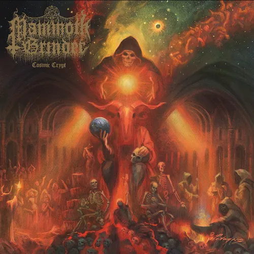 Mammoth Grinder - Cosmic Crypt vinyl record cover