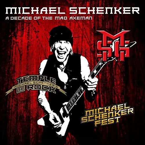 Michael Schenker - Decade Of The Mad Axeman vinyl record cover