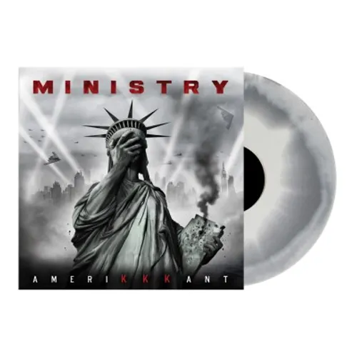 Ministry - AmeriKKKant [Indie Exclusive Limited Edition White/Grey Swirl LP]