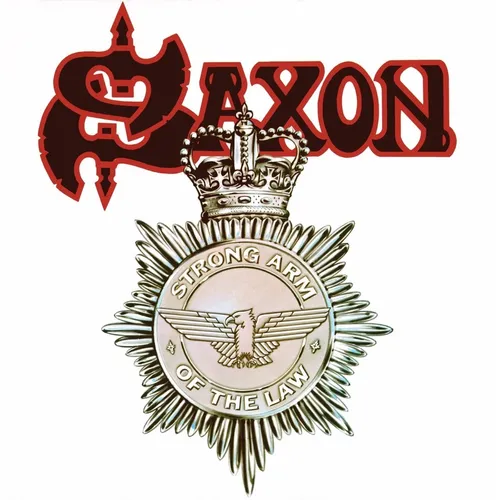 Saxon - Strong Arm Of The Law vinyl record cover
