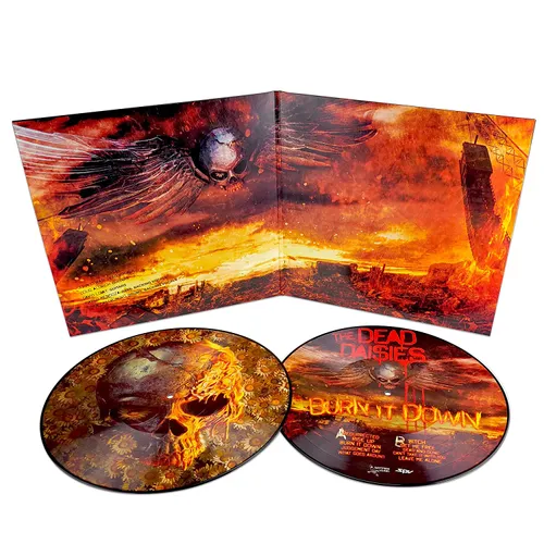 The Dead Daisies - Burn It Down vinyl record cover