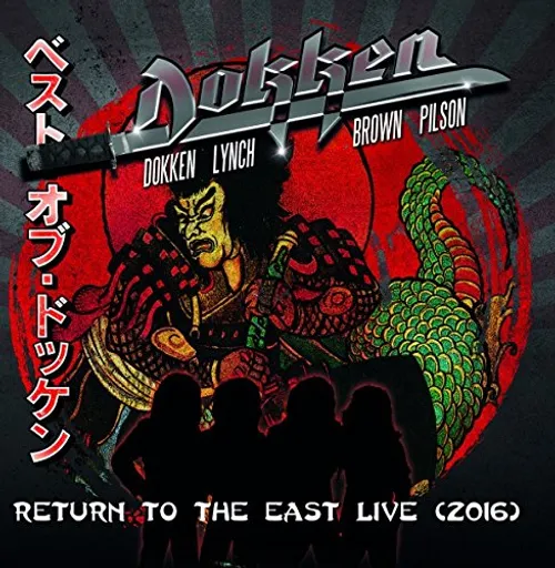 Dokken - Return To The East Live 2016 vinyl record cover