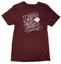 Down In The Valley - Down In The Valley 1977 Vintage Throwback Maroon T-Shirt [XL]
