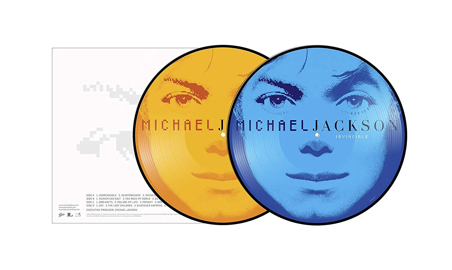 Michael Jackson - Invincible [Picture Disc LP] | Vinyl Frontier