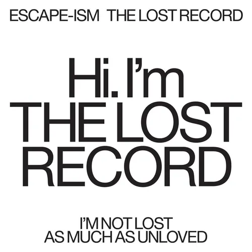 Escape-Ism - The Lost Record [LP]
