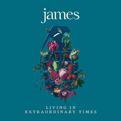 James - Living In Extraordinary Times vinyl record cover