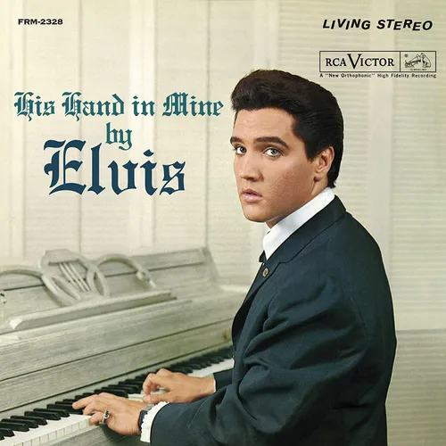 Elvis Presley - His Hand in Mine vinyl record cover