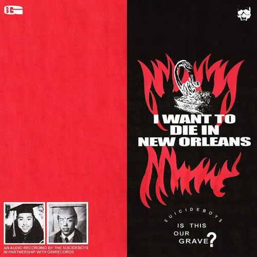 $uicideBoy$ - I Want To Die In New Orleans vinyl record cover